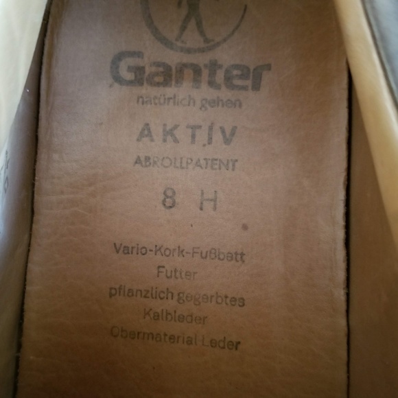 GANTER Men\'s Oxfords Brown Casual Shoes 9